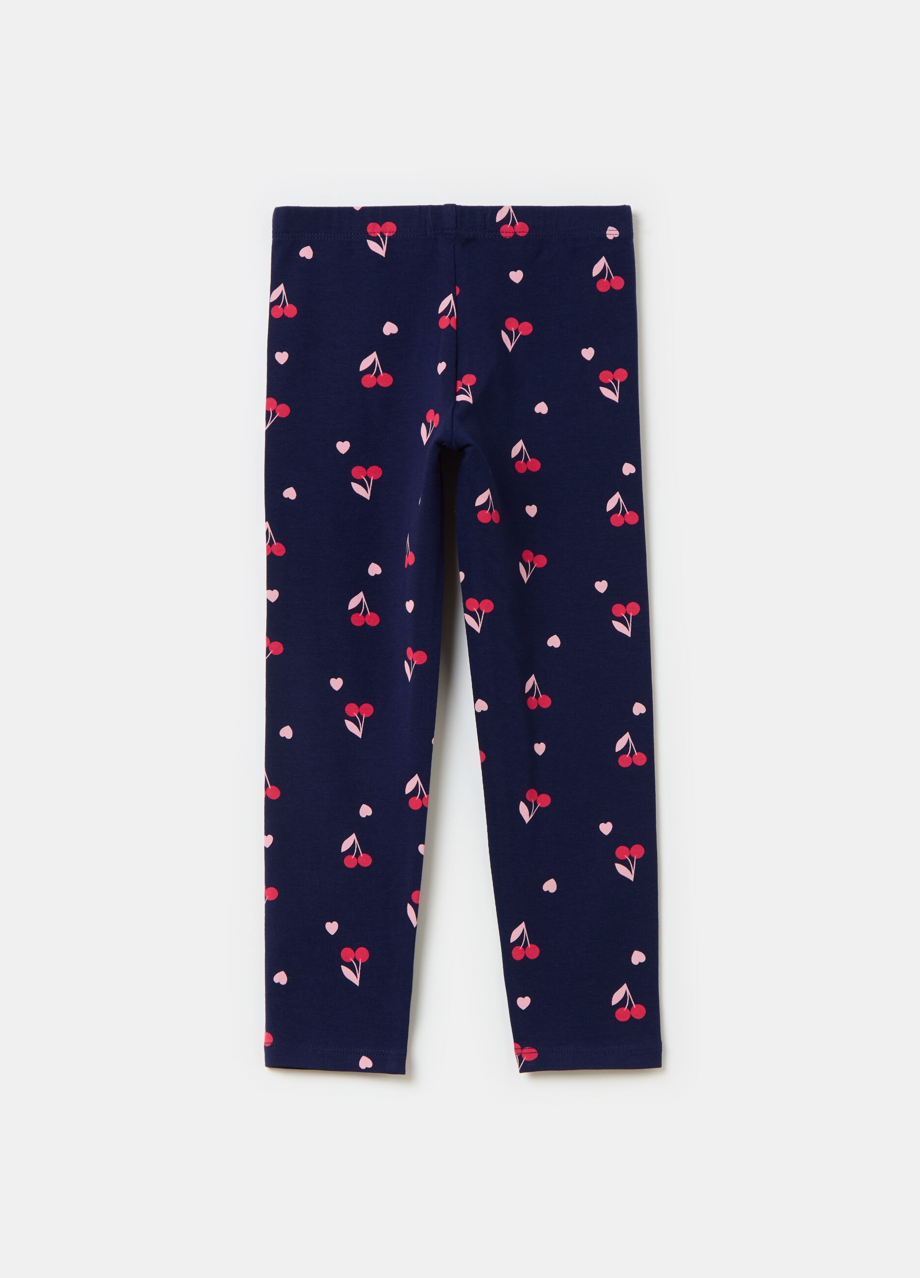 Leggings stretch con stampa