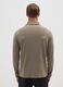 Green cotton blend polo regular fit_2