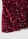 Plum purple sequin skirt with elasticated waist_3