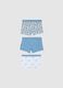 Kids' multicolour cotton blend regular fit boxer tripack_1