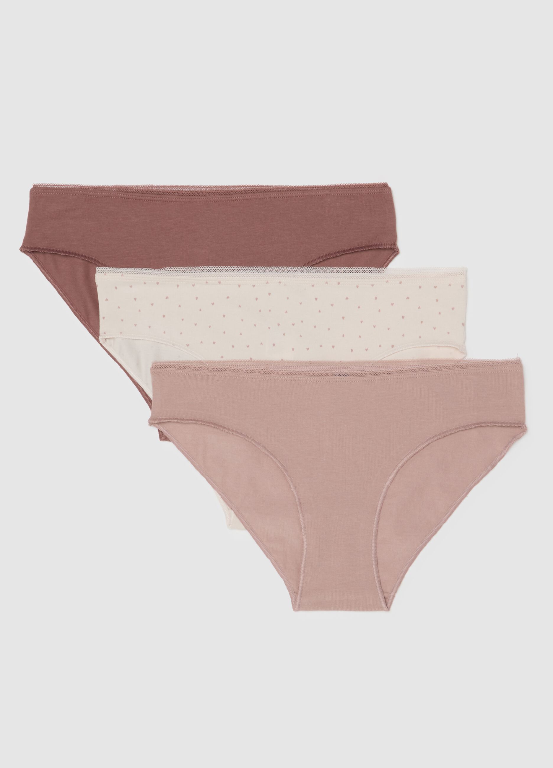 OVS Stretchy Pink Briefs Tripack