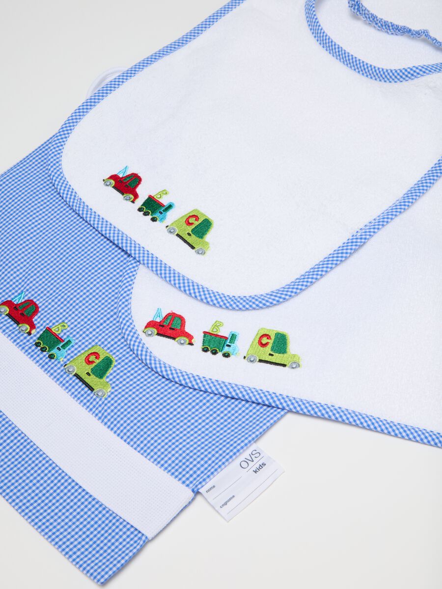 Multicolour Cotton Baby Bibs Set_1
