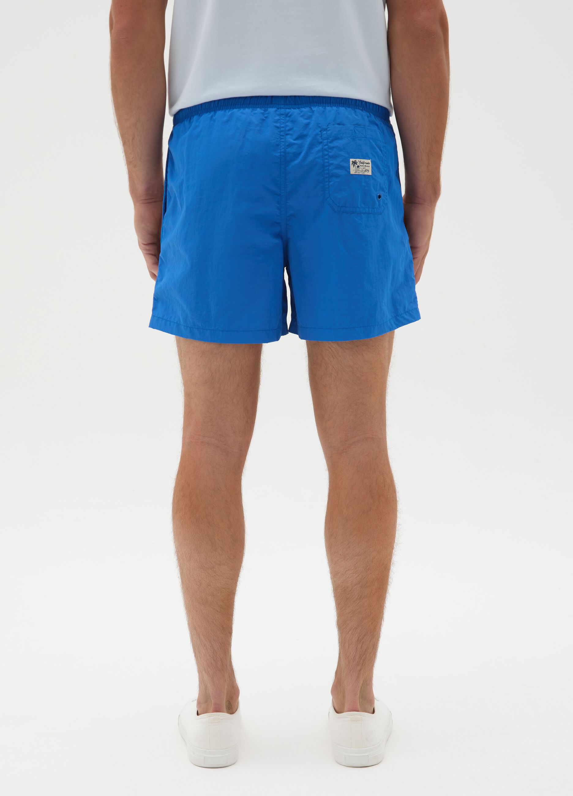 Men's multicolor blend regular fit shorts