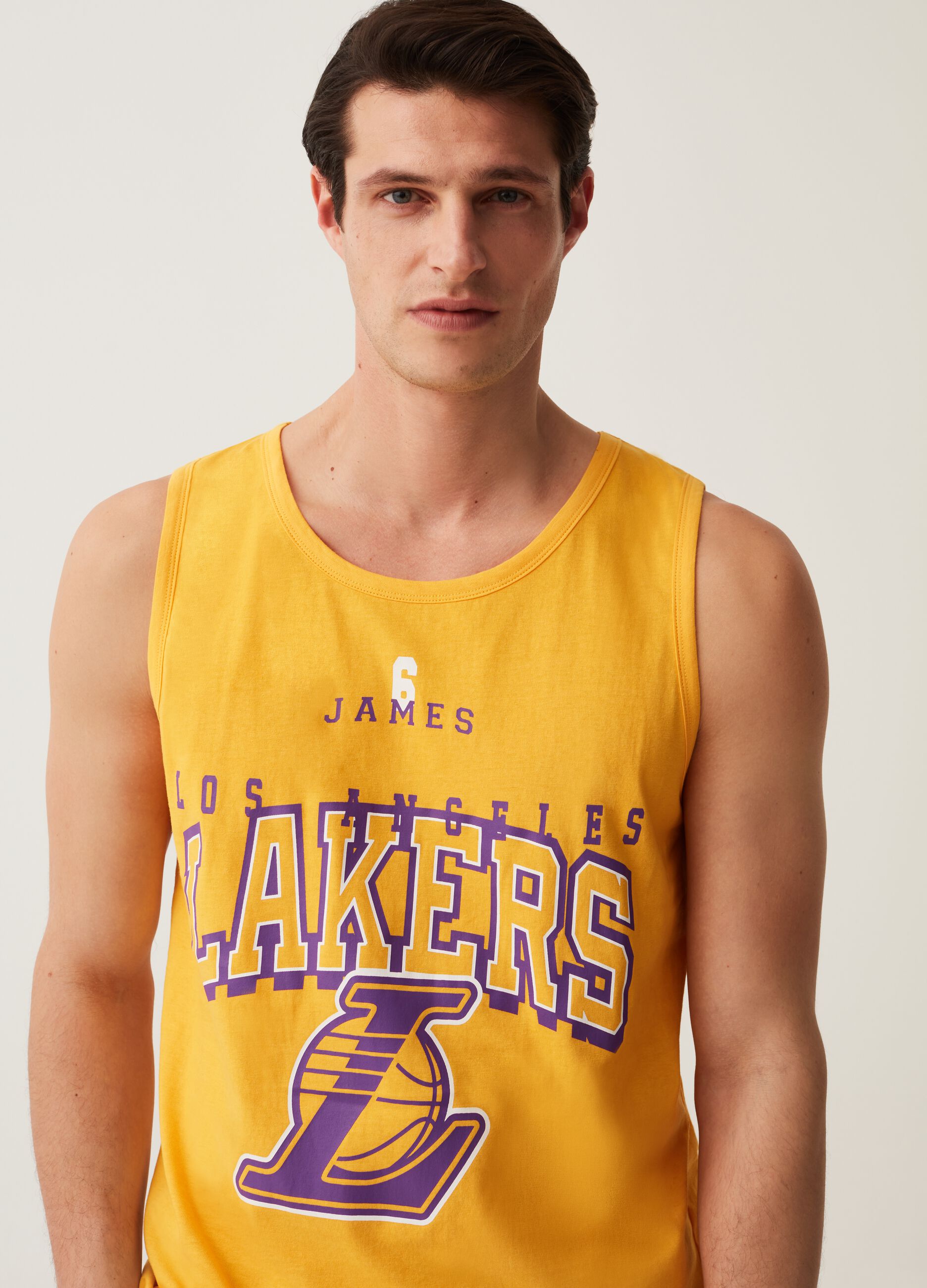 Tank top con stampa NBA Los Angeles Lakers