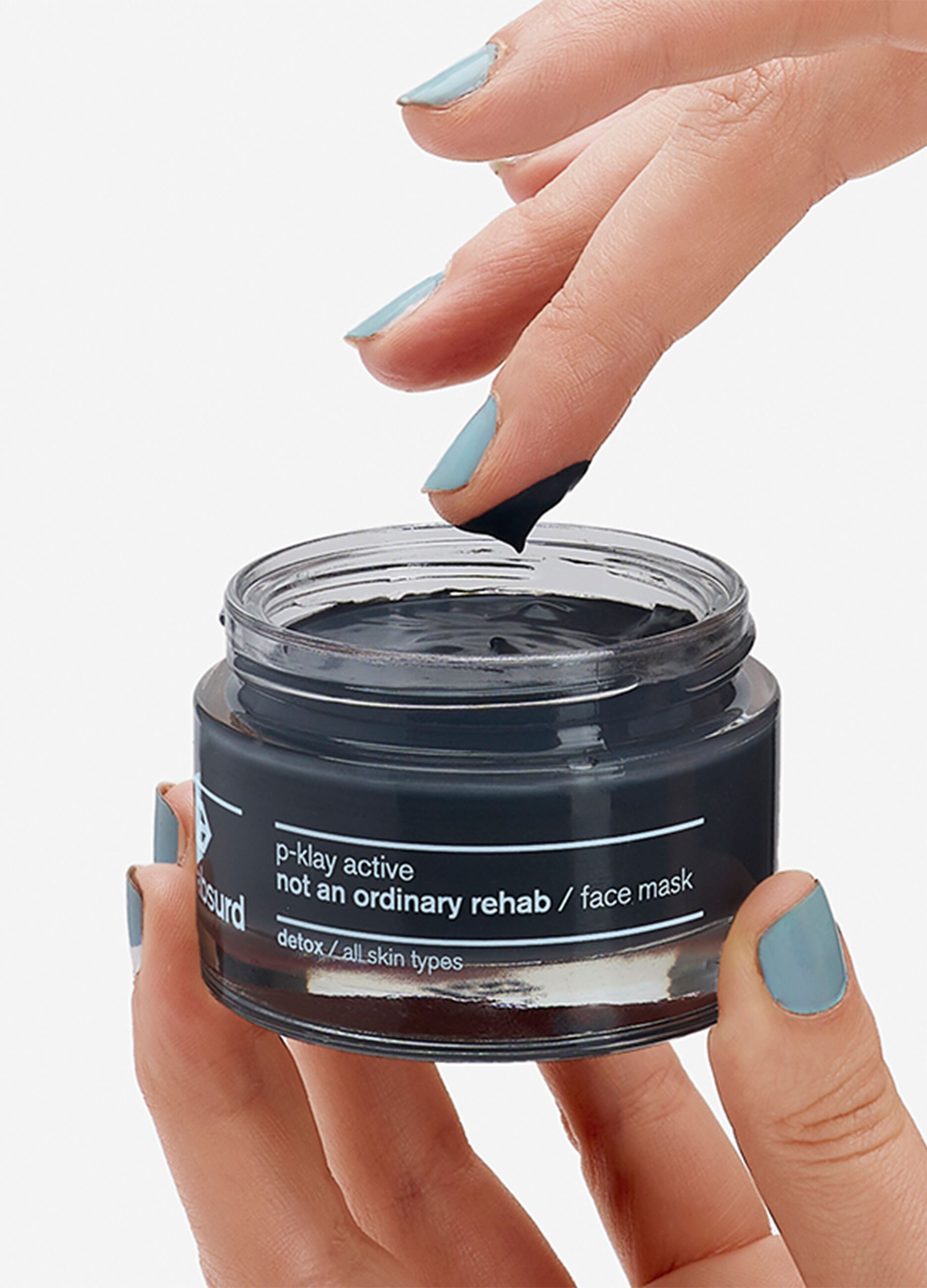 Maschera viso che opacizza la cute riequilibrando la produzione di sebo Not an ordinary Rehab