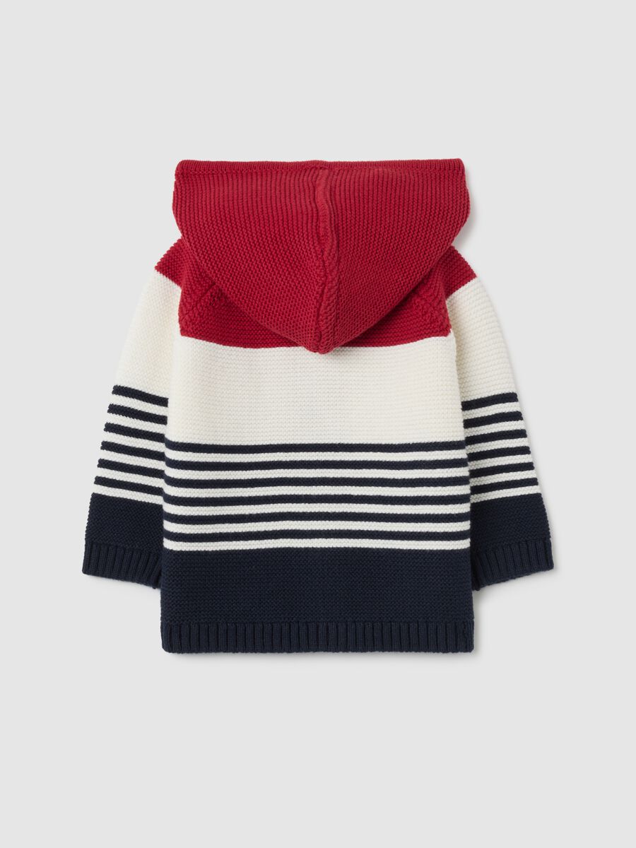Multicolor Pure Cotton Baby Cardigan Regular Fit_1