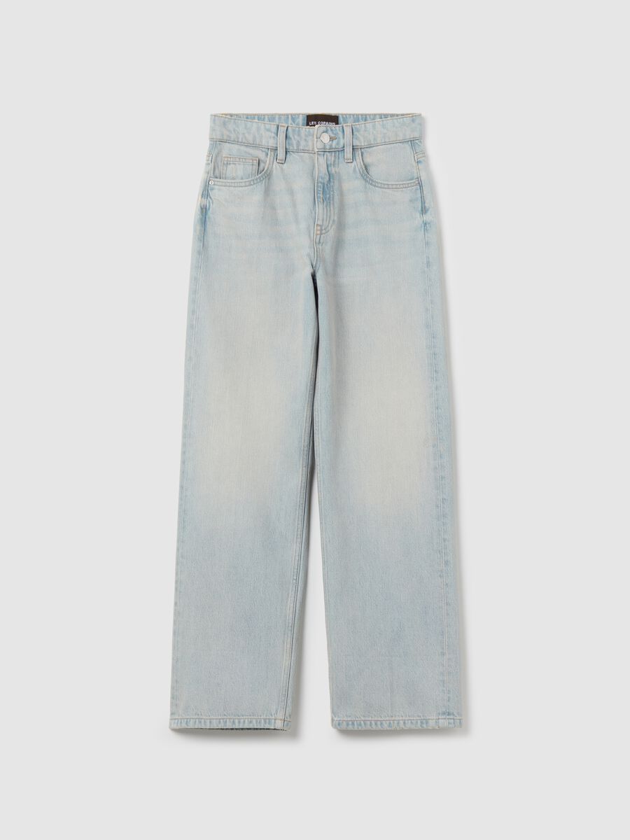 Wide-leg mid-rise jeans_4