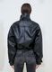 Black Oversized Faux Leather Jacket_4