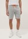 Grey shorts with orange drawstring_1