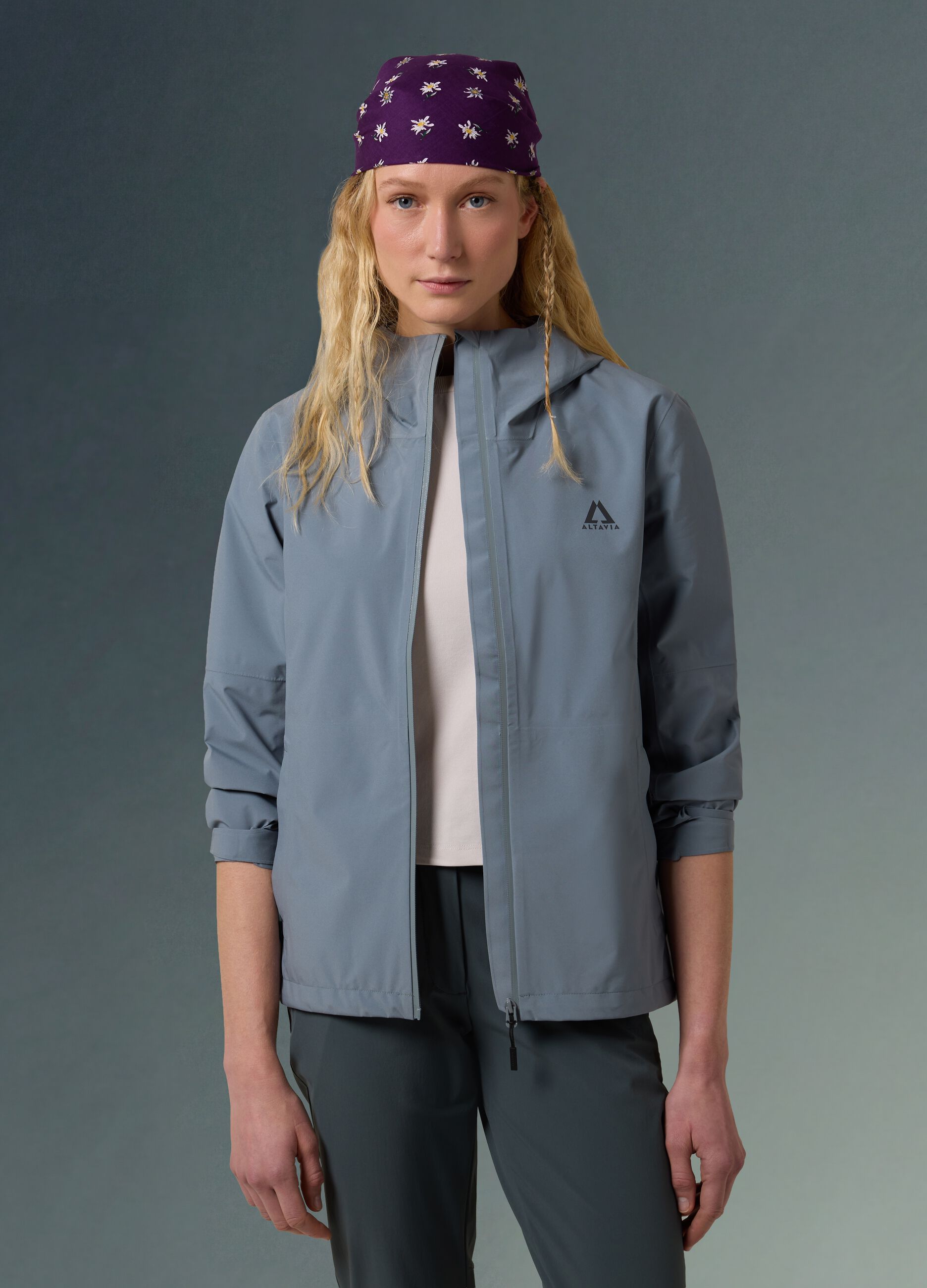 ALTAVIA Rain Shell Jacket WITH DEBORAH COMPAGNONI