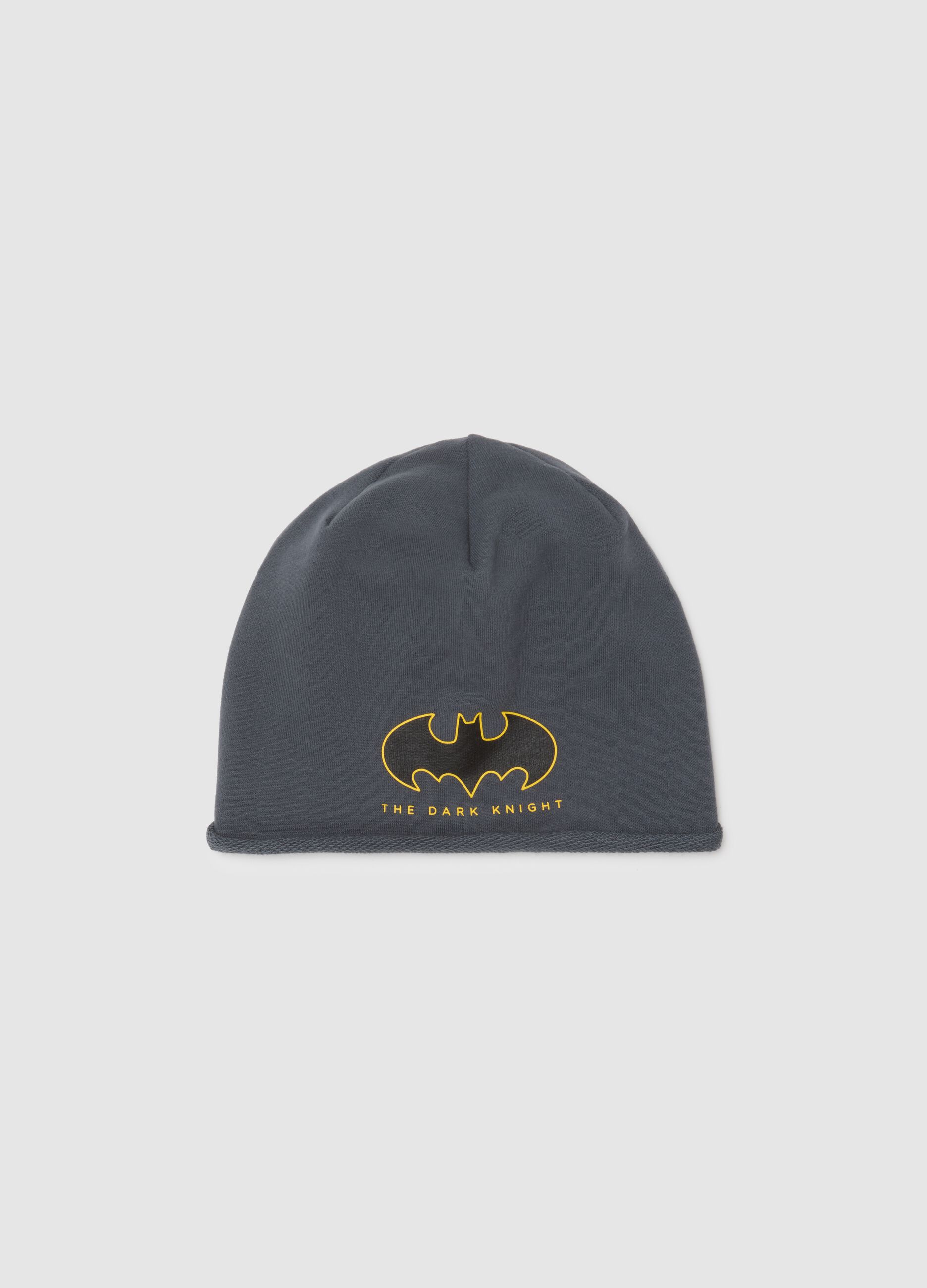 Cappello da bambino in cotone elasticizzato grigio