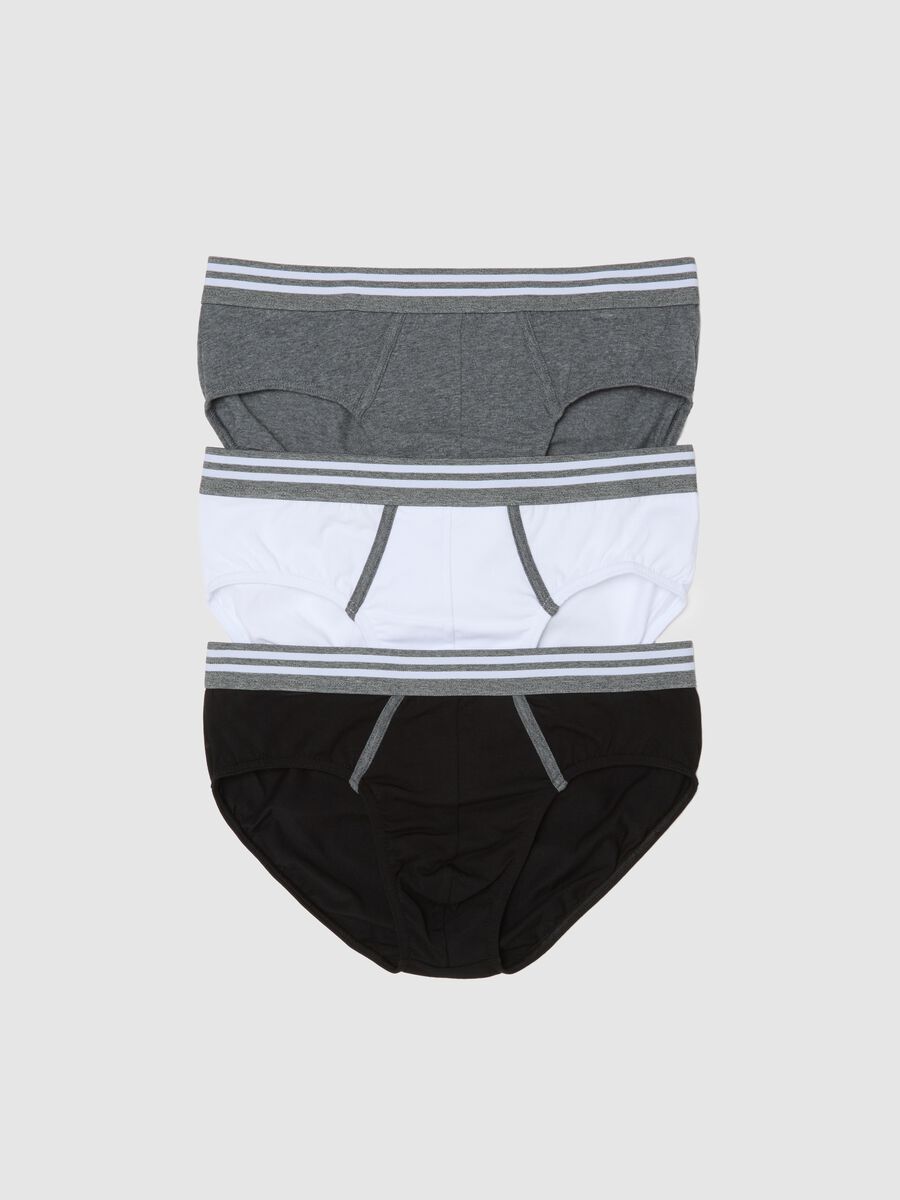 Tripack slip in cotone elasticizzato multicolor regular fit_4