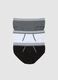 Multicolour Regular Fit Stretch Cotton Briefs Tripack_4