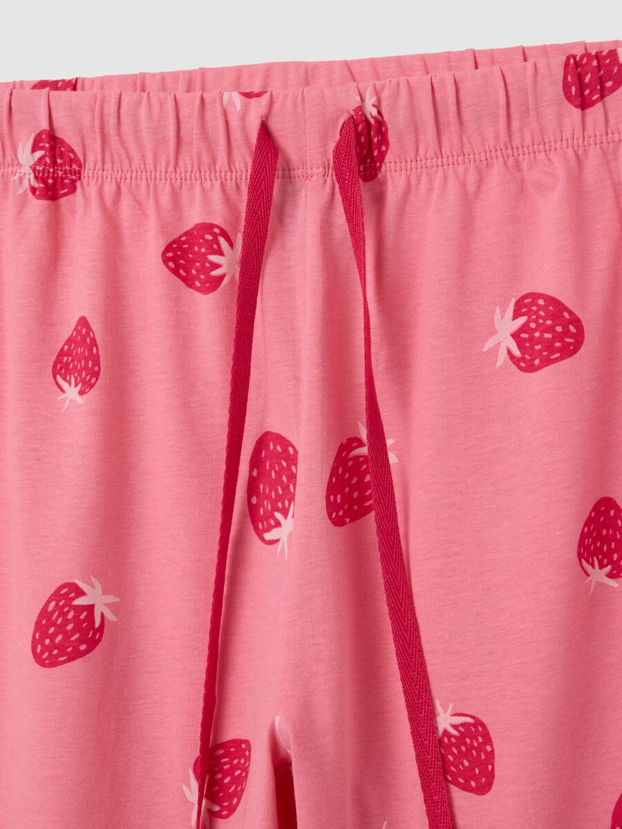 Women's regular fit pink pure cotton shorts_1