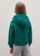Girls' pure cotton green sweatshirt regular fit_1