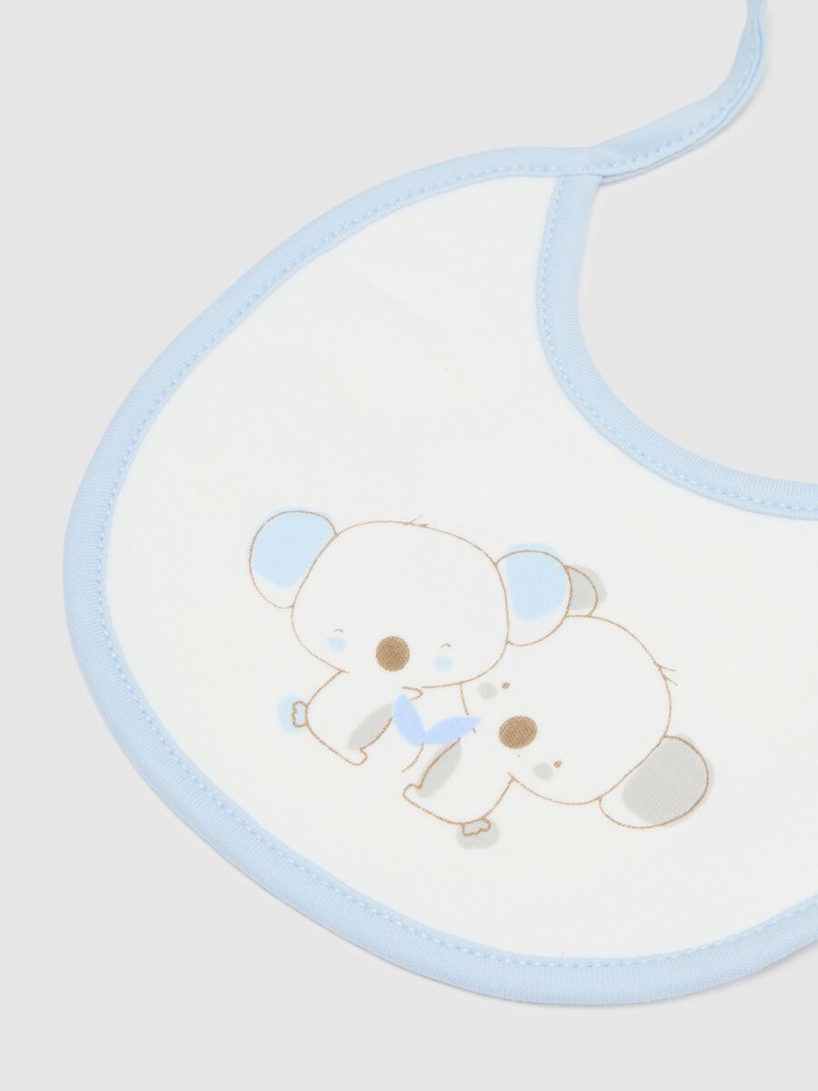 Two-pack multicolour pure cotton baby bibs_2