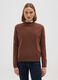 Brown Turtleneck Pullover_1