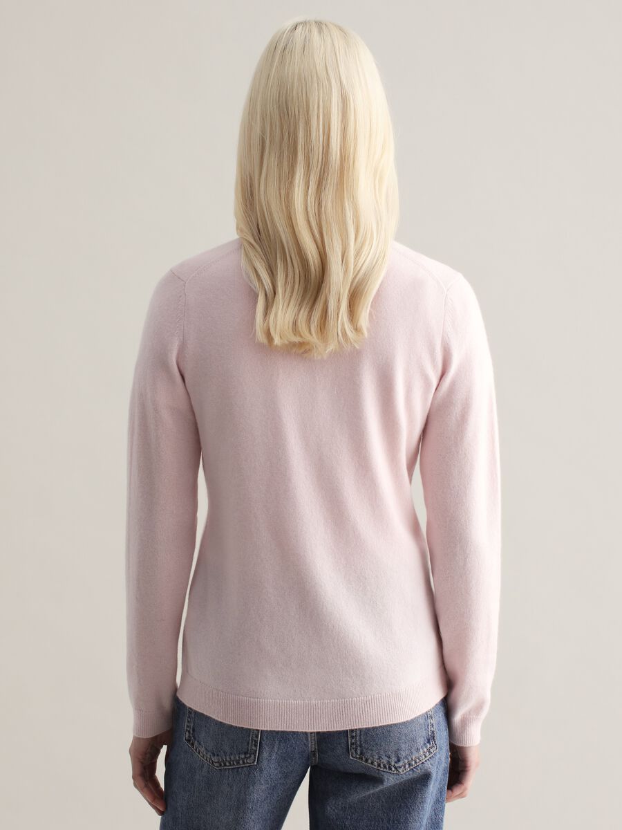 V-neck cashmere cardigan_3