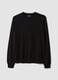 Black pure cashmere jumper, regular fit_0