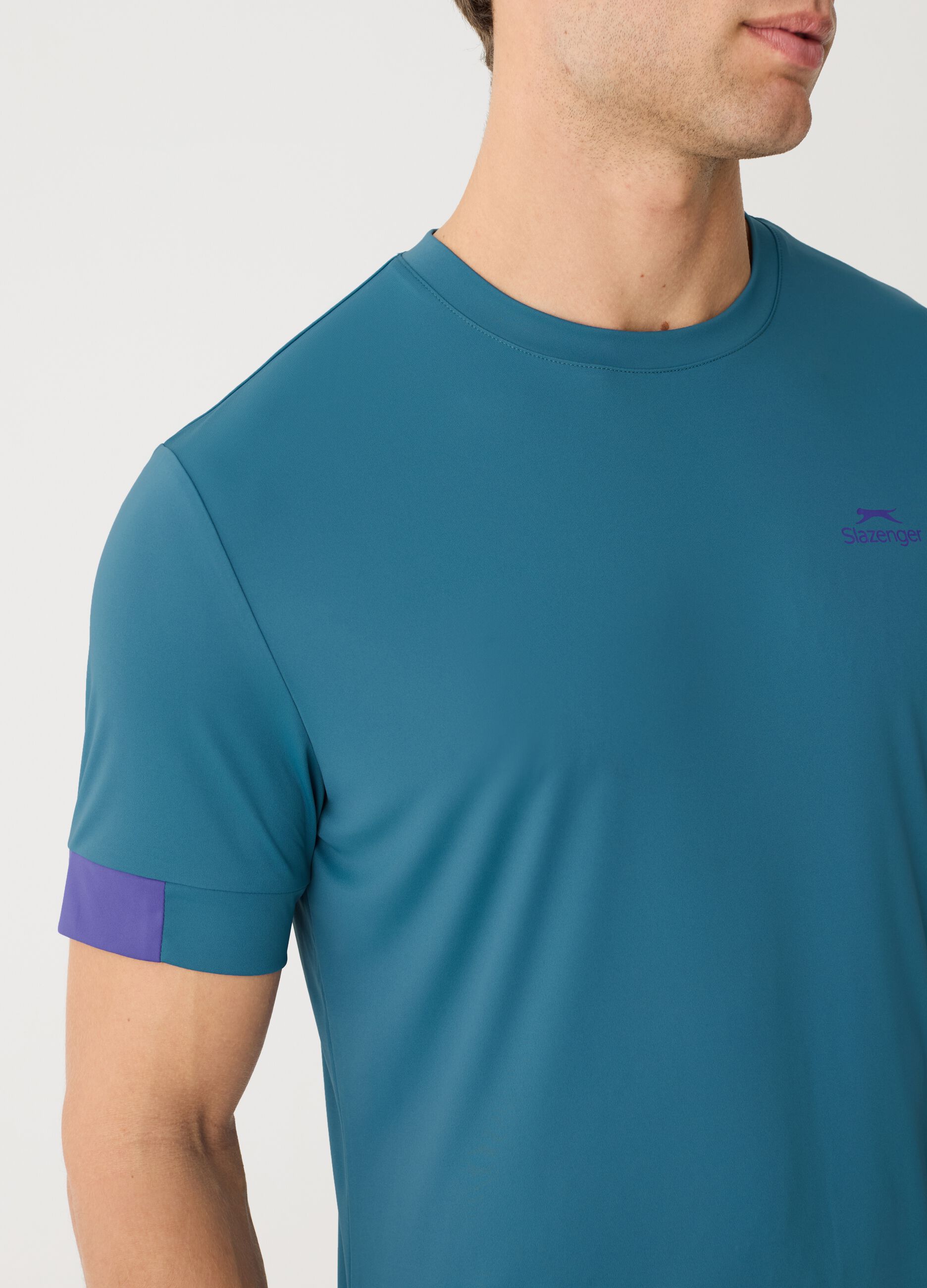 SLAZENGER T-shirt in technical fabric