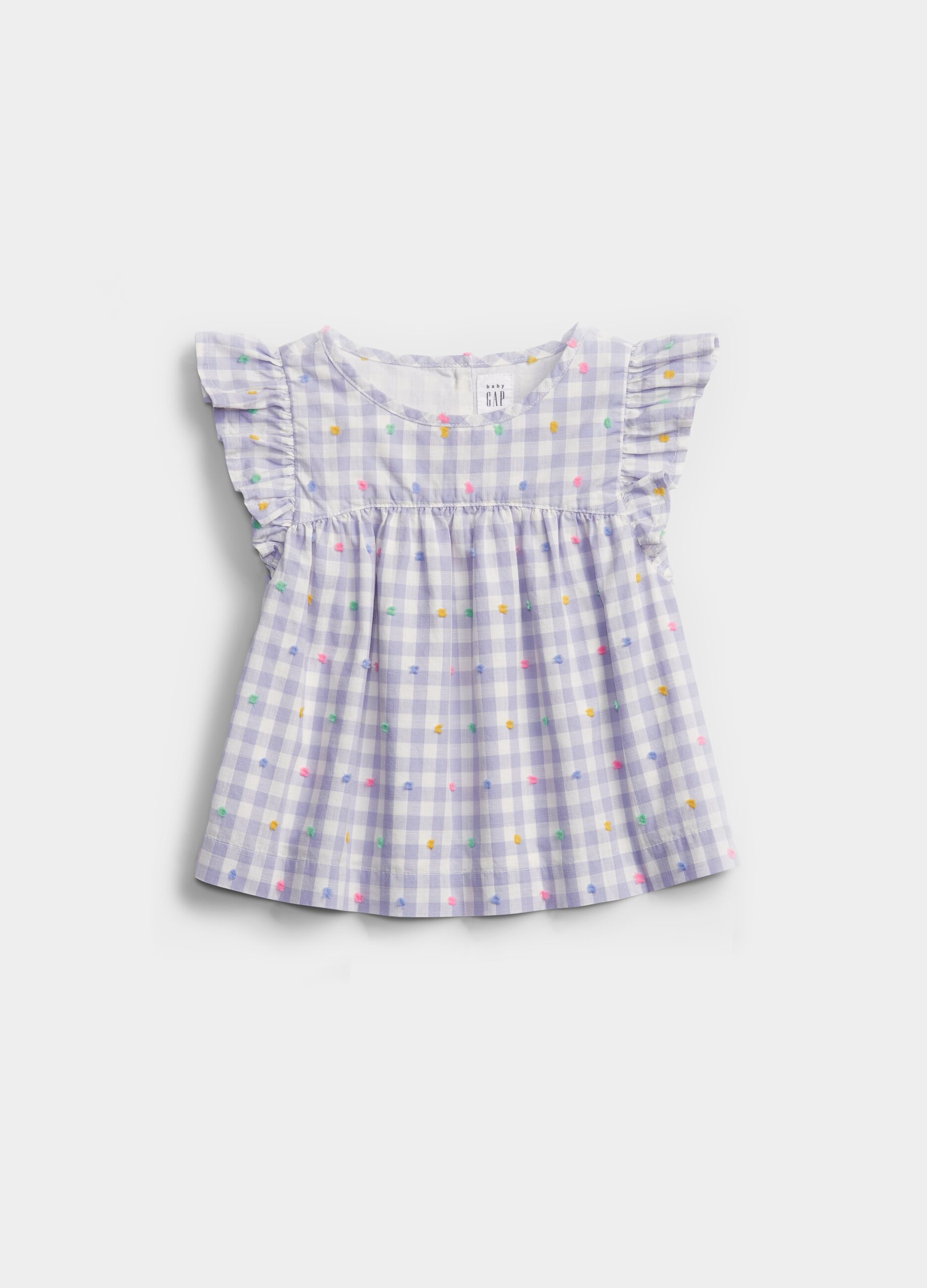Shirt with Vichy pattern