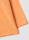 Orange oversized pure cotton skate-print T-shirt for boys_3
