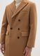 Elegant brown regular fit coat with buttons_3