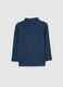 Children's blue pure cotton regular fit t-shirt_1