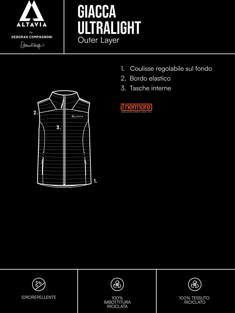Altavia by Deborah Compagnoni ultralight thermal gilet_2