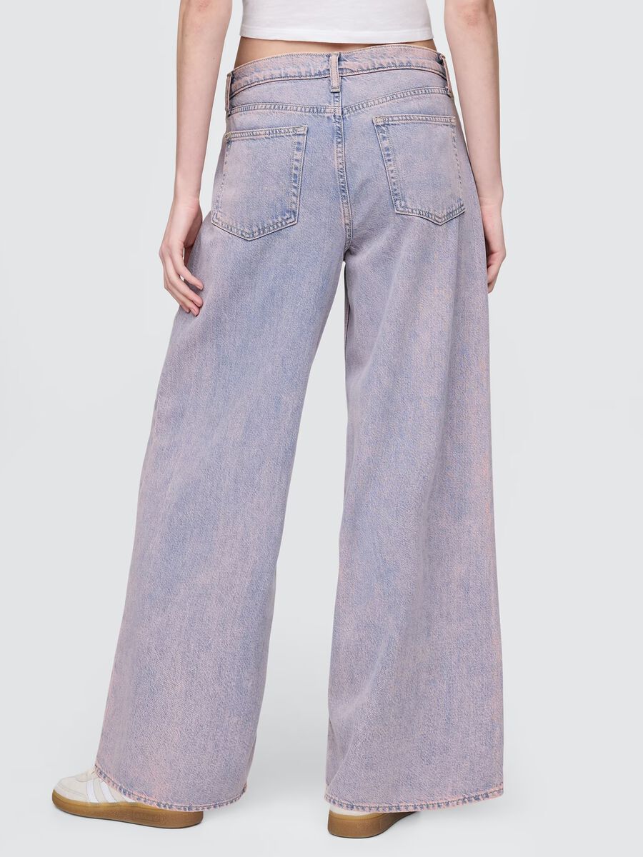 Pantaloni a gamba larga in cotone e Lyocell_2