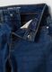 Blue denim straight-fit stretch cotton jeans for boys_3