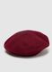Girls' Red Wool Blend Beret_0