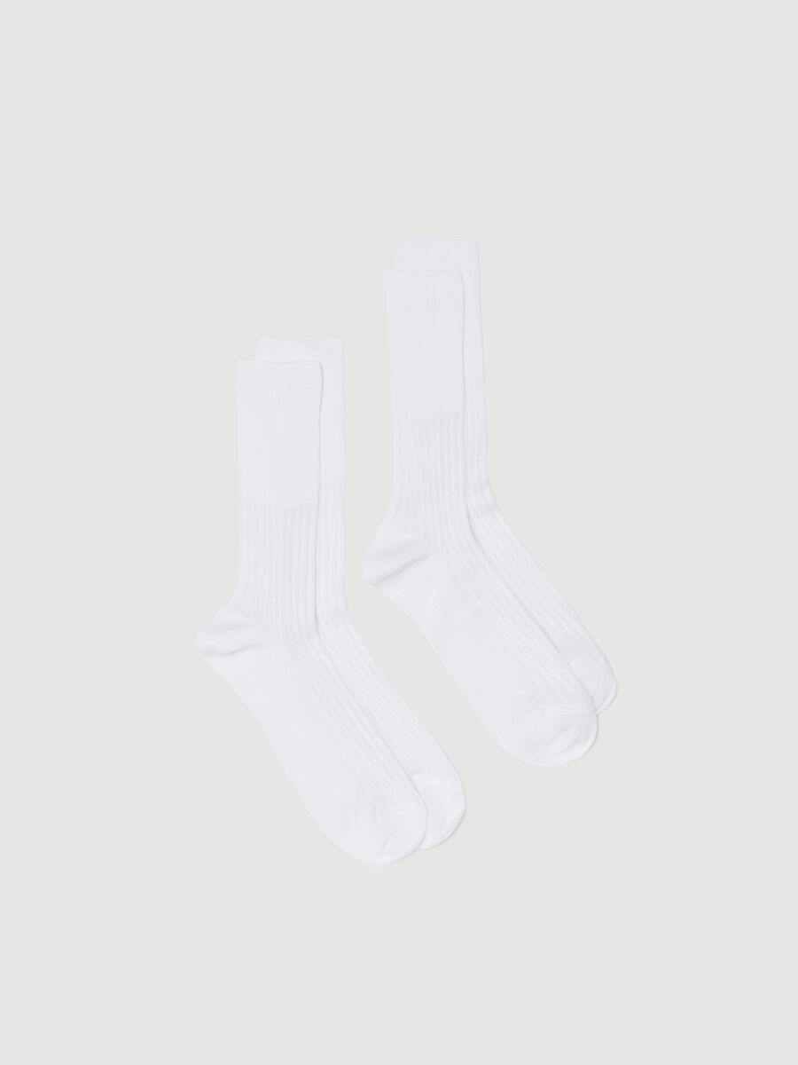 Two-pair pack medical socks in cotton_0