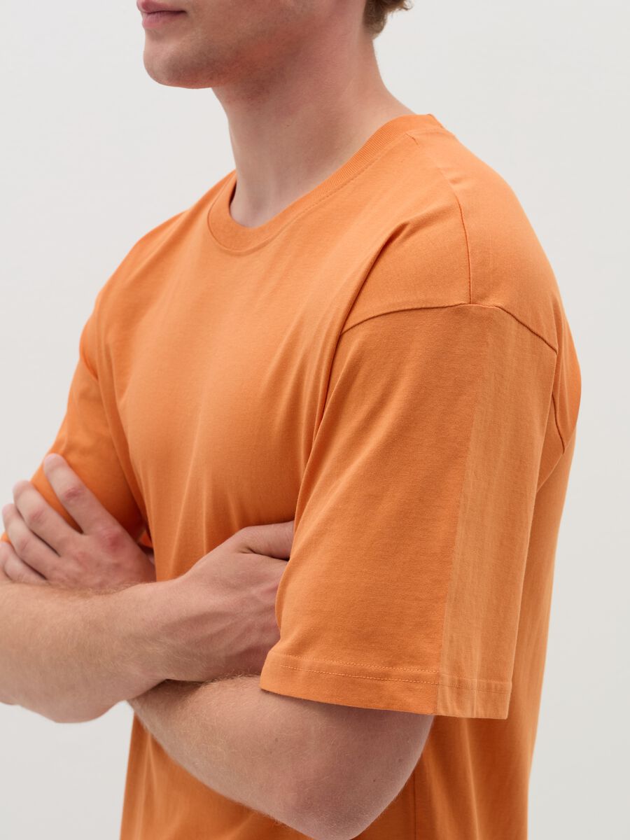 Relaxed-fit pyjama T-shirt in cotton_1