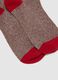 Two-pack short Christmas socks in multicolour cotton blend_1