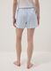 Pure cotton multicolour striped pyjama shorts, regular fit_2