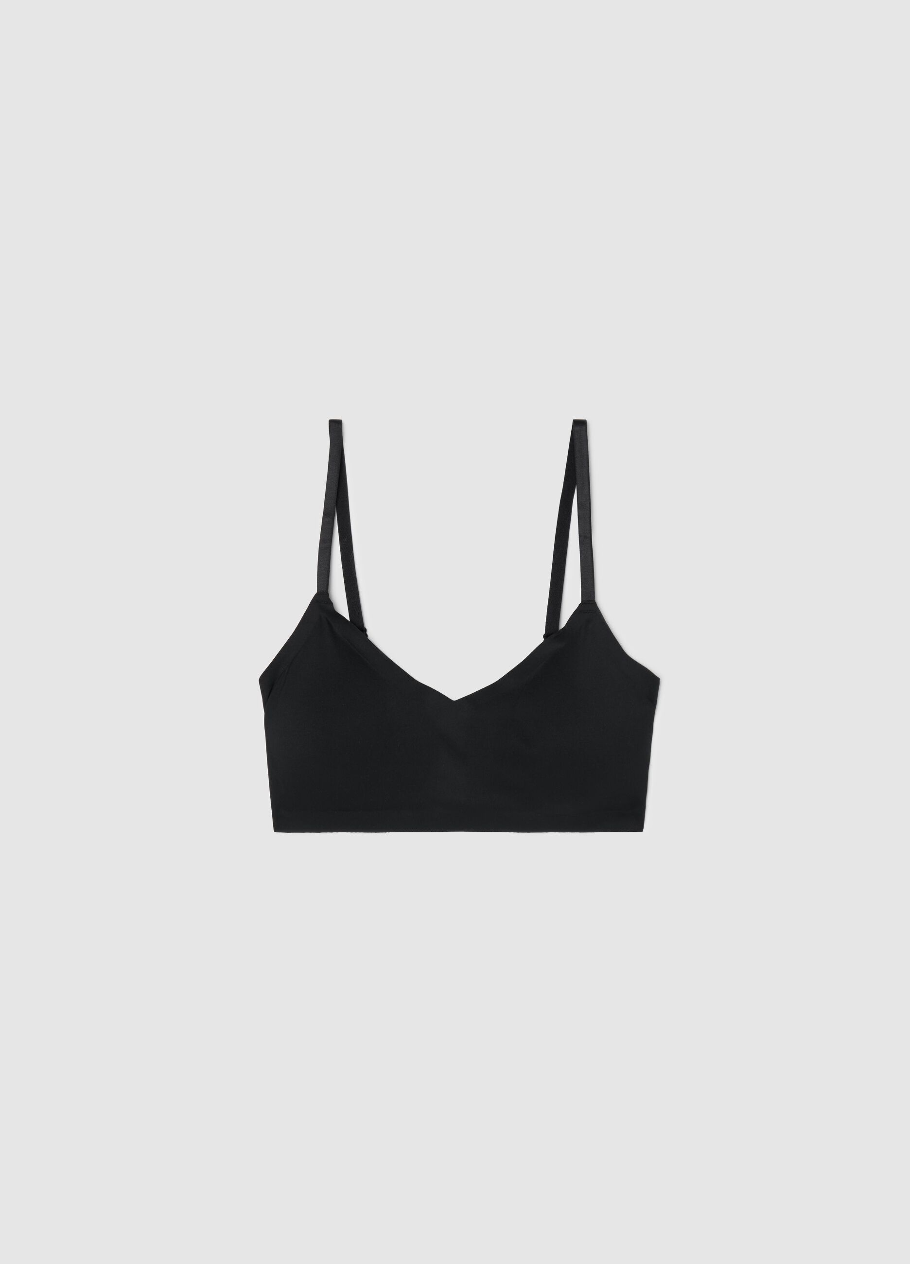 Reggiseno Bralette in microfibra stretch