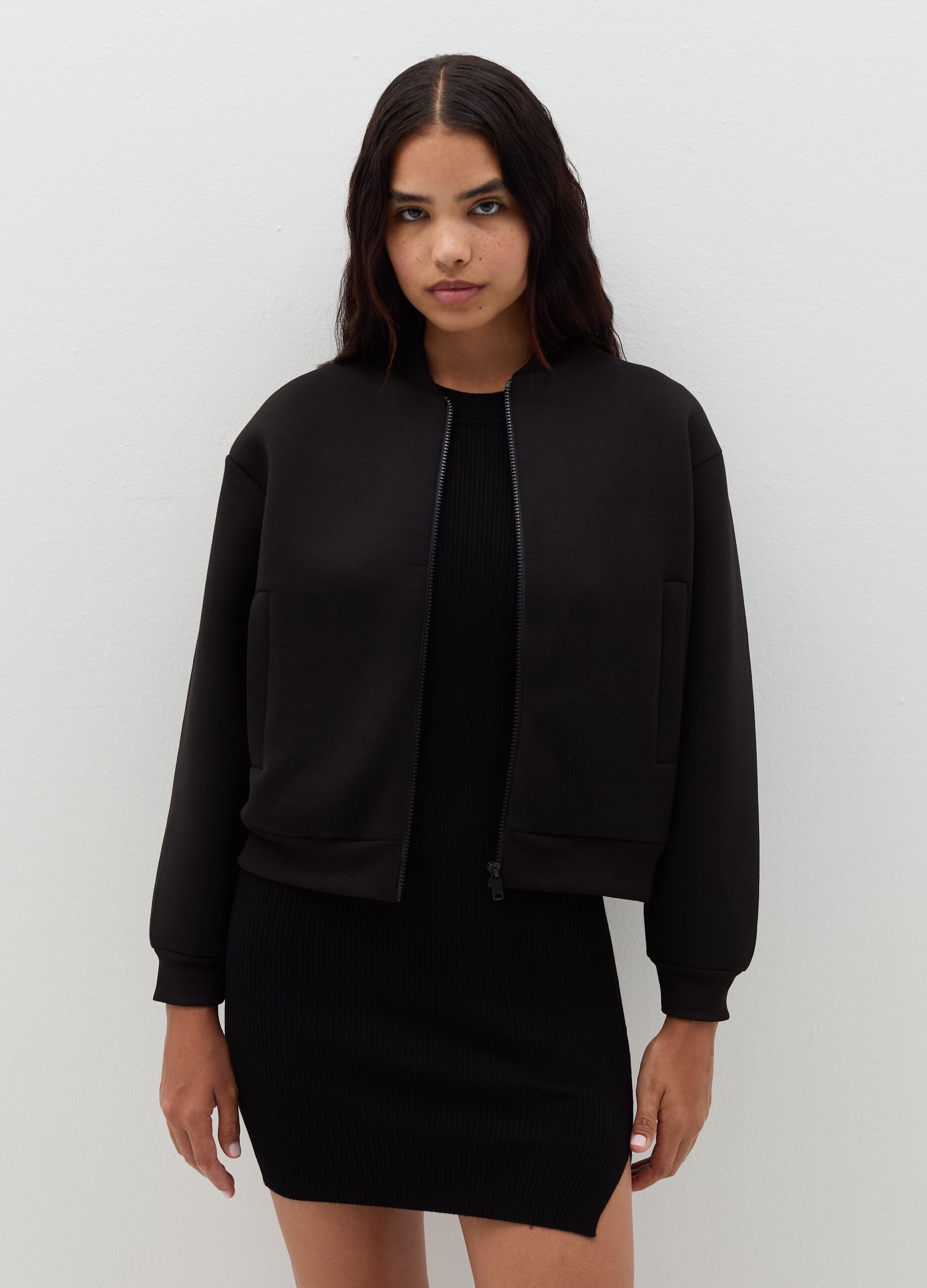 Bomber Donna Nero OVS