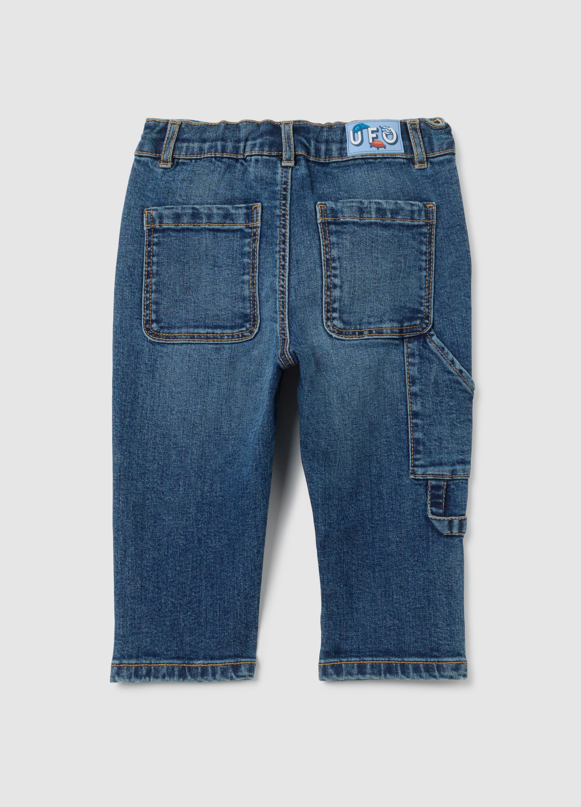 Children's Light Denim Regular Fit Trousers