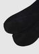 Tripack calze lunghe in puro cotone nero regular fit_2