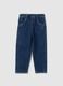 Boys' relaxed fit blue denim jeans_0