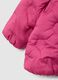 Pink padded girls' jacket regular fit with hood_3