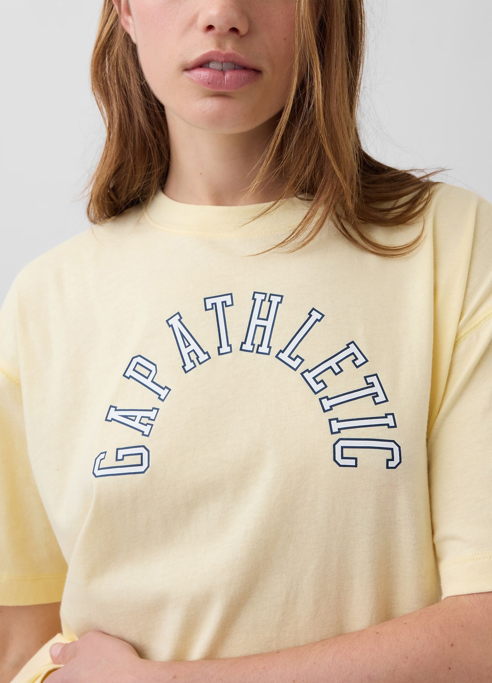 Short-sleeve pure cotton T-shirt