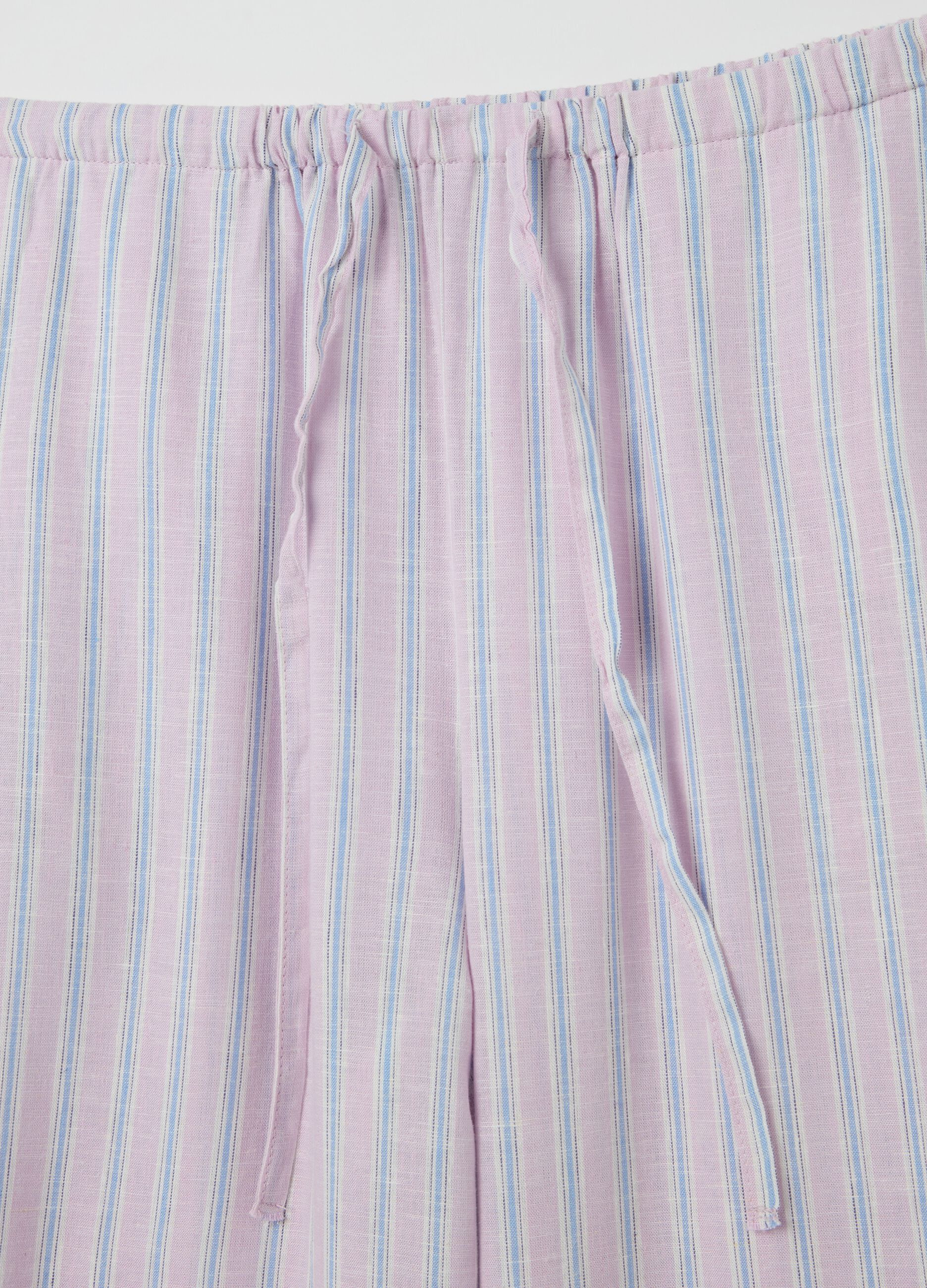 Relaxed-fit trousers with drawstring