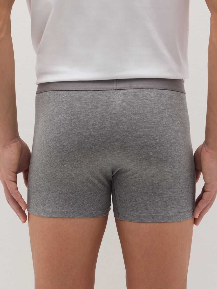 Three-pack midi boxer shorts with external elastic_3
