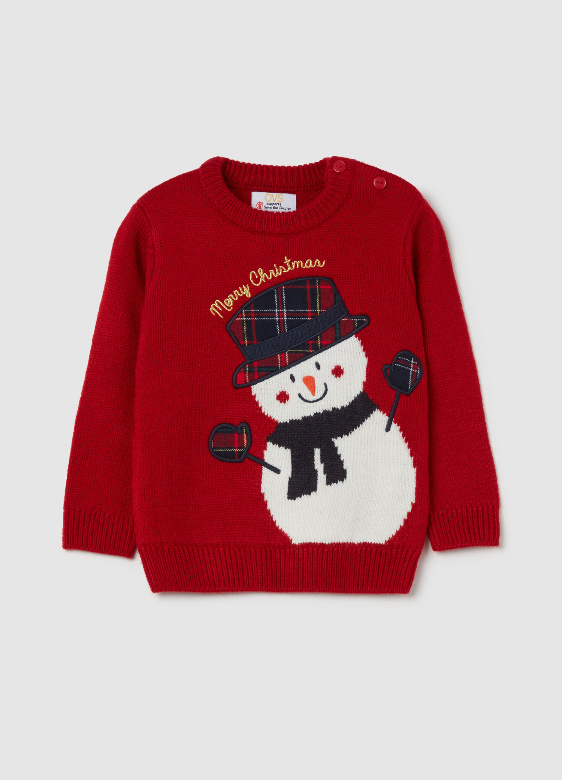 Maglieria Bimba Rosso OVS