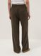 Green jogger trousers with regular fit and elastic waist_2