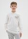Long Sleeve White Cotton T-Shirt_0