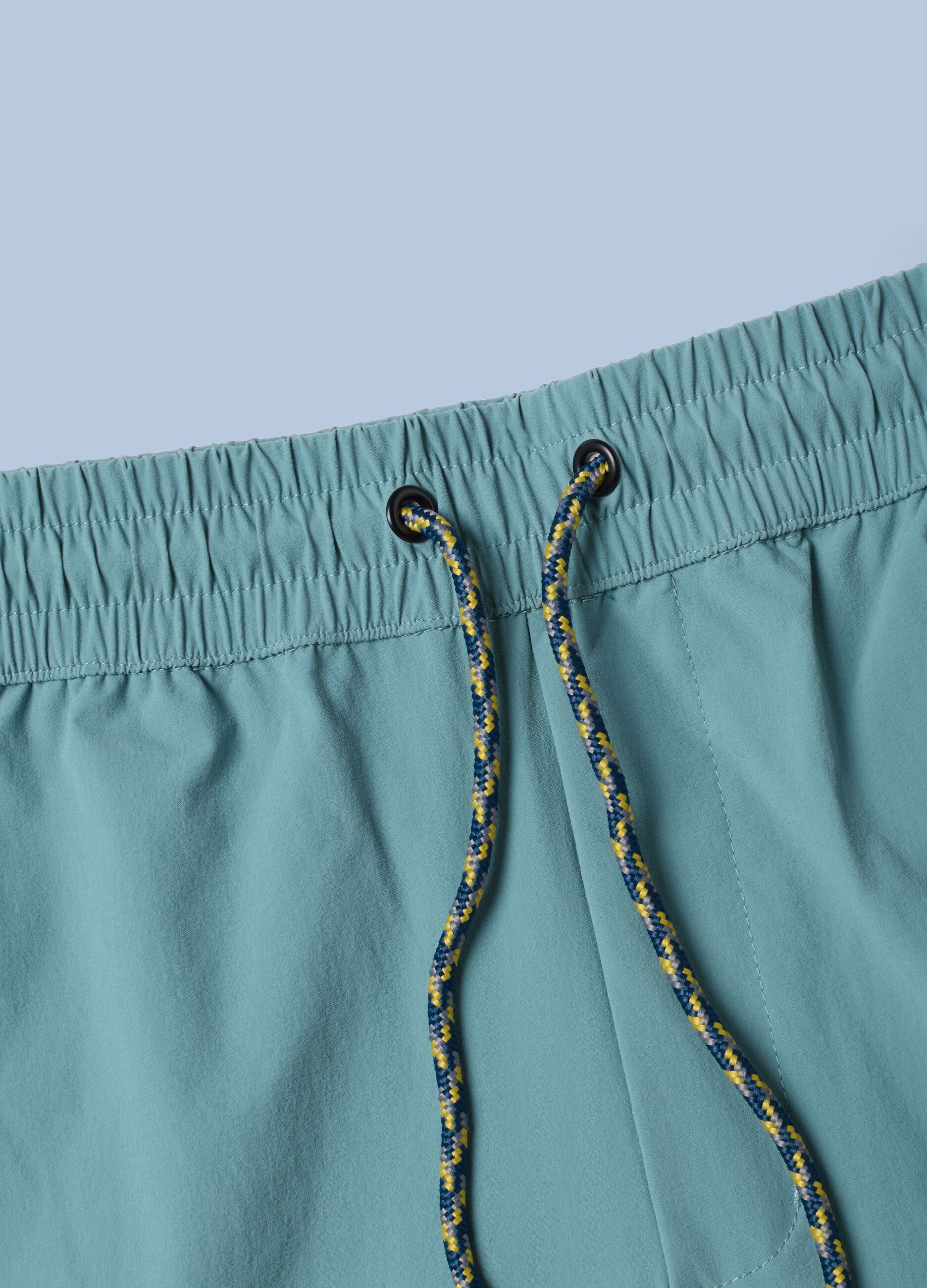 Green ALTAVIA SAILING shorts in stretch fabric