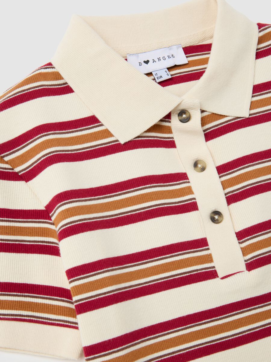 Polo in cotone elasticizzato multicolor regular fit_5